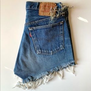 Vintage Levi's | 1980's 501 Denim Cutoff Shorts